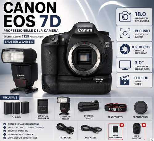 Canon eos 7d dslr - 📸,